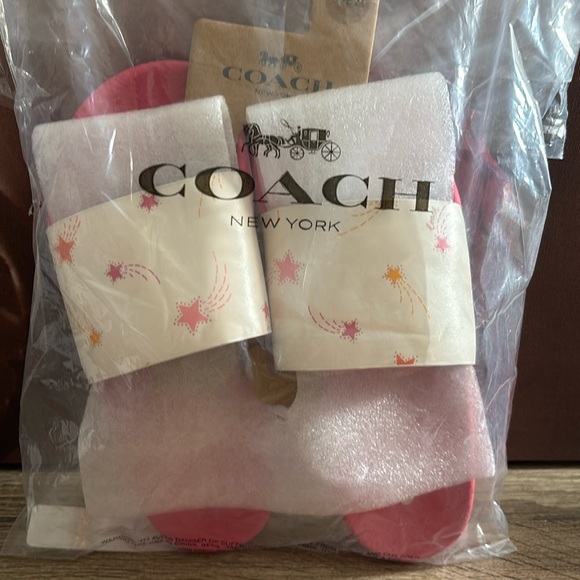 Coach Uli Sport Slide In Signature Canvas With Shooting Stars NWT - Picture 5 of 5